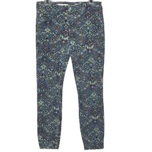 Pilcro And The Letterpress Anthropologie High Rise Skinny Size 27 Corduroy Pants